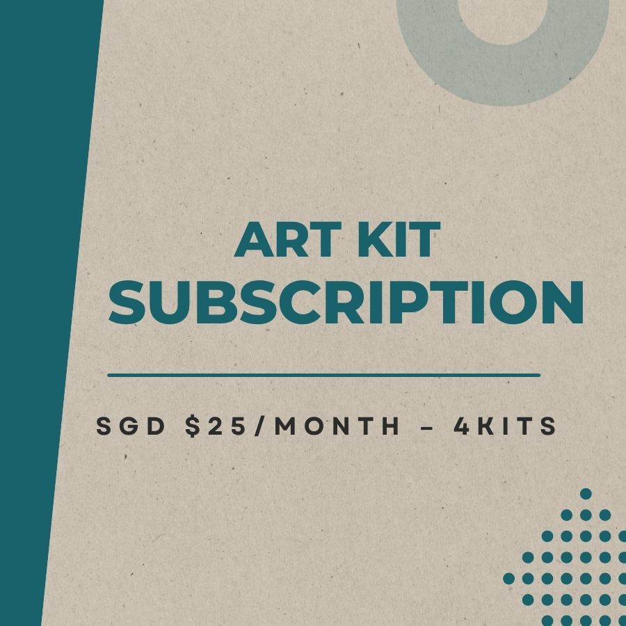 Monthly Subscription creative & Educational DIY Art Kits