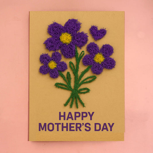 Artificial Moss craft: Nature Love Card