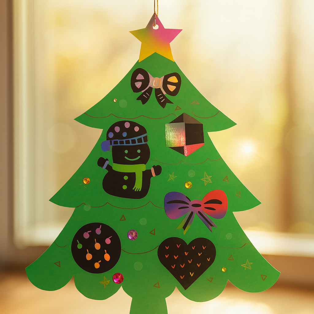 Scratchy Play: Write, Decorate & Hang