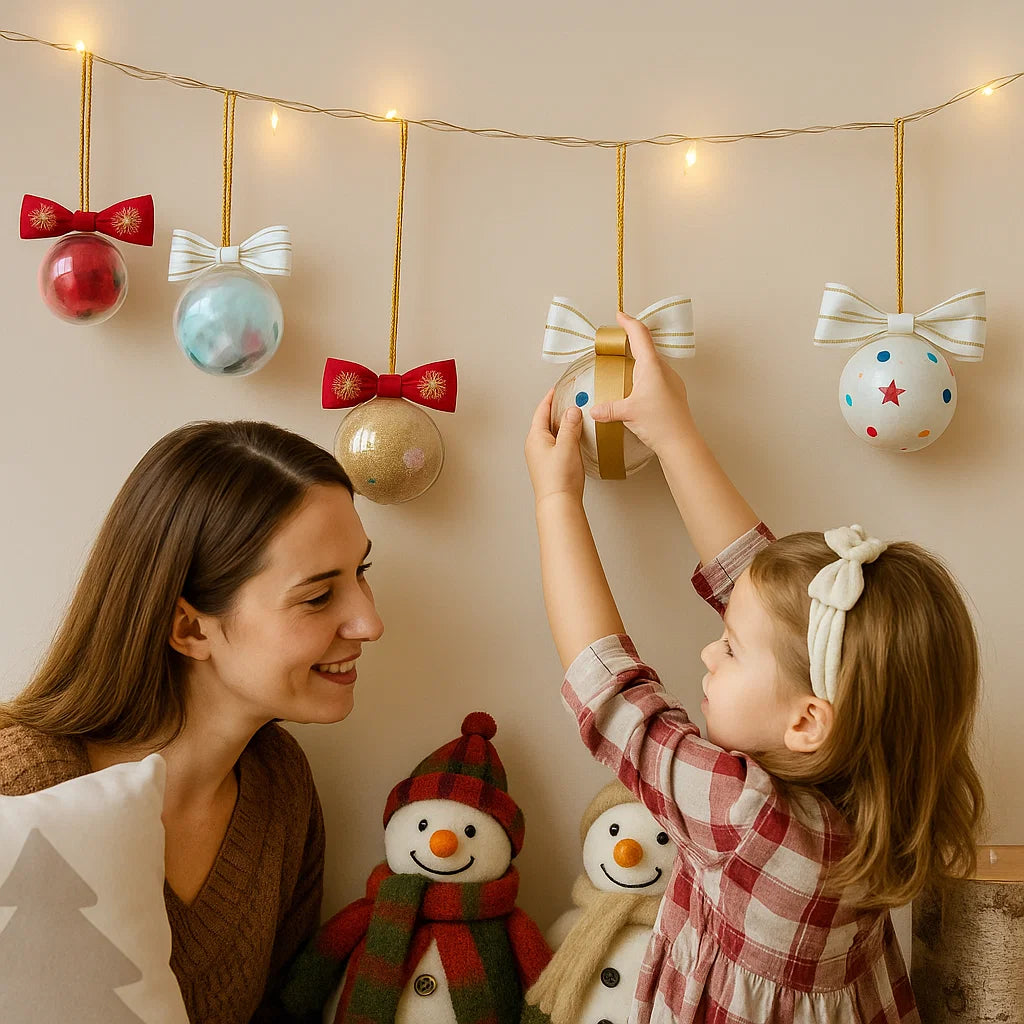Acrylic Glow: Twinkle Ball Ornaments